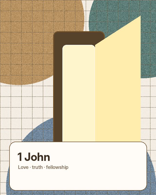 Image éditoriale pour 1 john sur La Grande Commission.