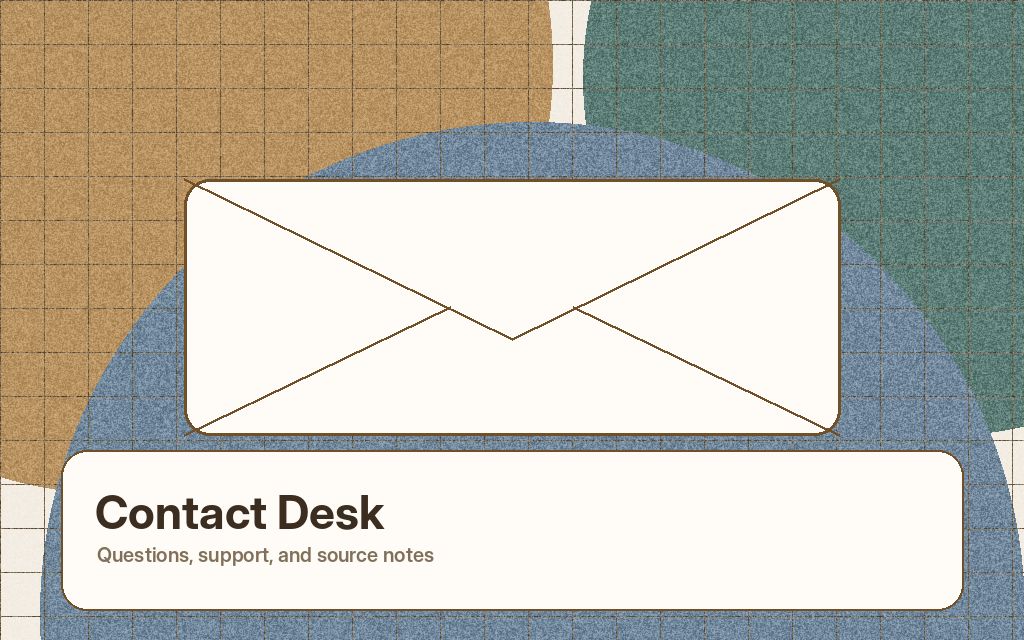 La Grande Commission の Contact Desk 用の編集画像。