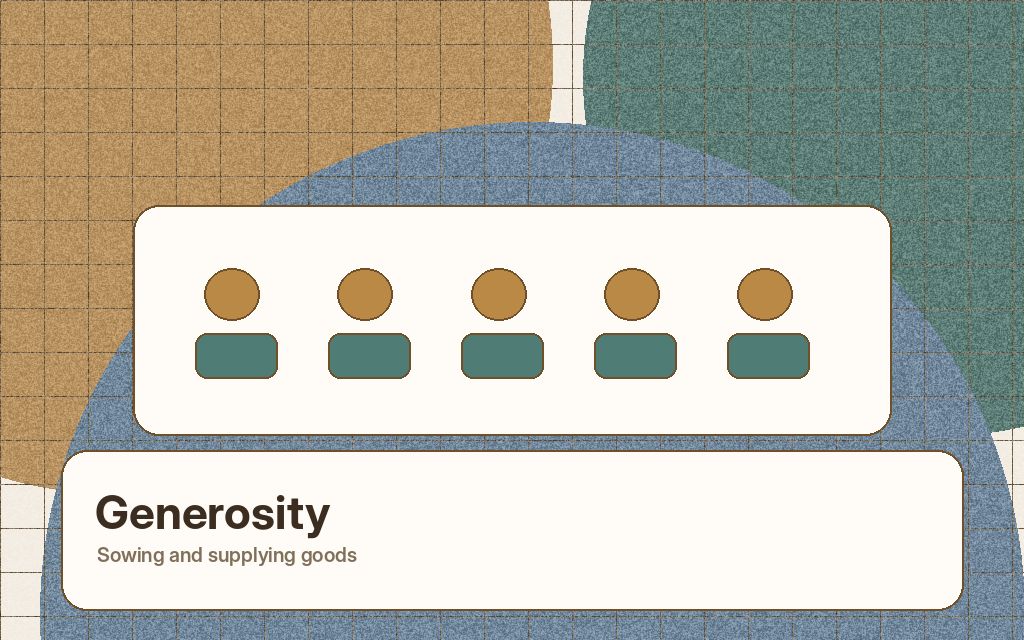 Image éditoriale pour generosity sur La Grande Commission.